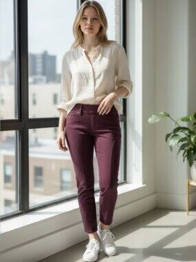 Jeaniologie  Slim  Shape  High-Rise Pull-On Jeggings